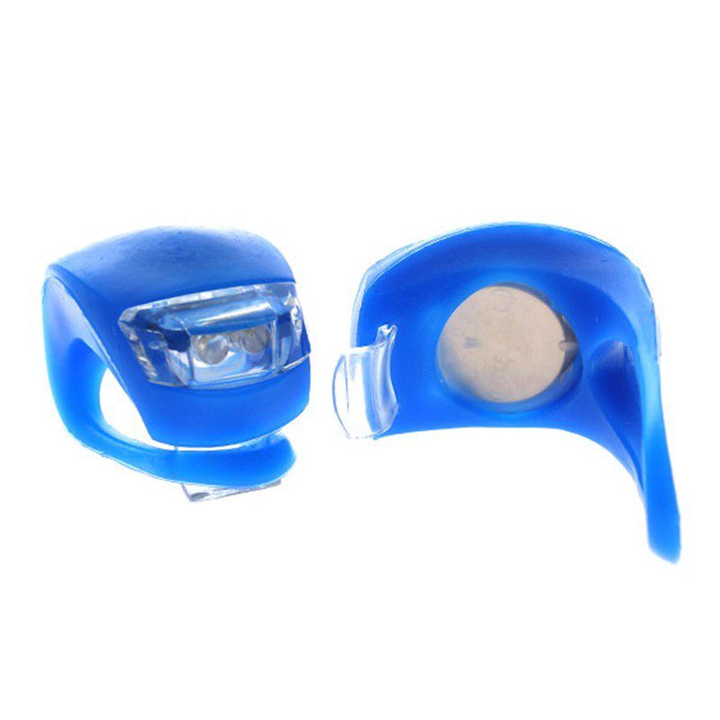 Luz Led Bicicleta Ciclismo Stop Trasero + Luz Delantera