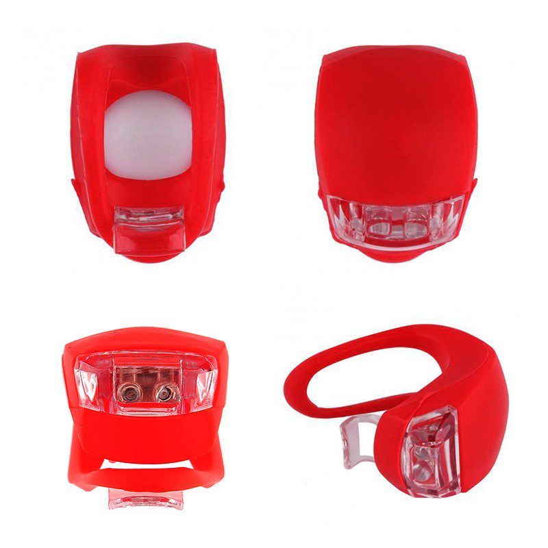 Luz Led Bicicleta Ciclismo Stop Trasero + Luz Delantera