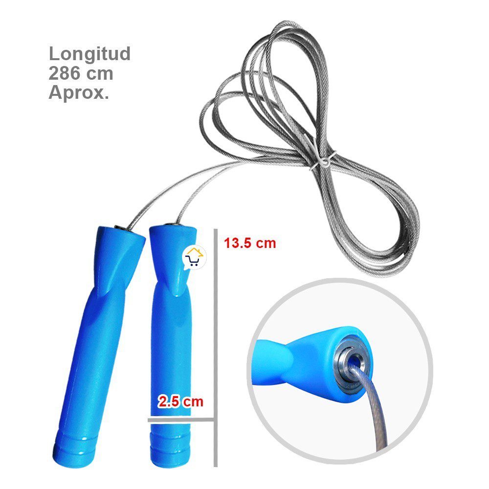 Cuerda Para Saltar Soga METAL Crossfit CSP-1337