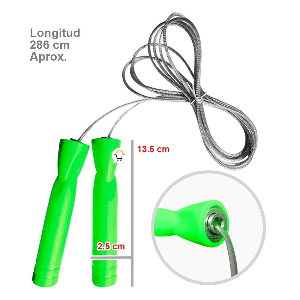 Cuerda Para Saltar Soga METAL Crossfit CSP-1337