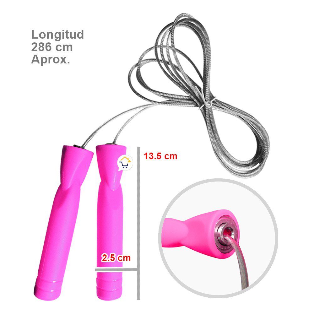Cuerda Para Saltar Soga METAL Crossfit CSP-1337