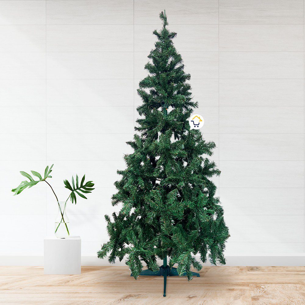 Árbol Navidad Pomposo Tupido 2.25m 680 Ramas Fexton225