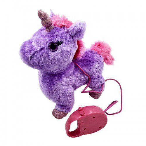 Unicornio Peluche Control Remoto Sonidos Y Movimiento MG010
