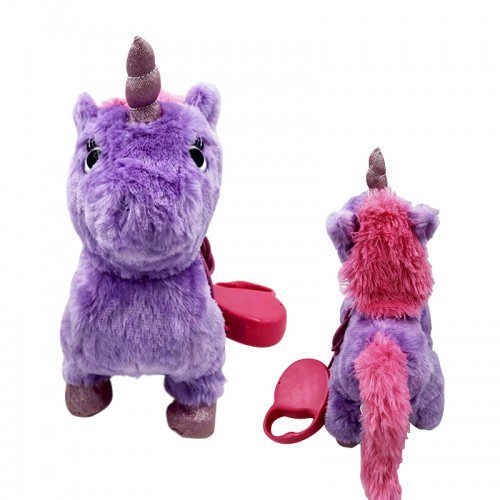 Unicornio Peluche Control Remoto Sonidos Y Movimiento MG010