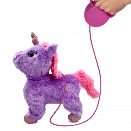 Unicornio Peluche Control Remoto Sonidos Y Movimiento MG010