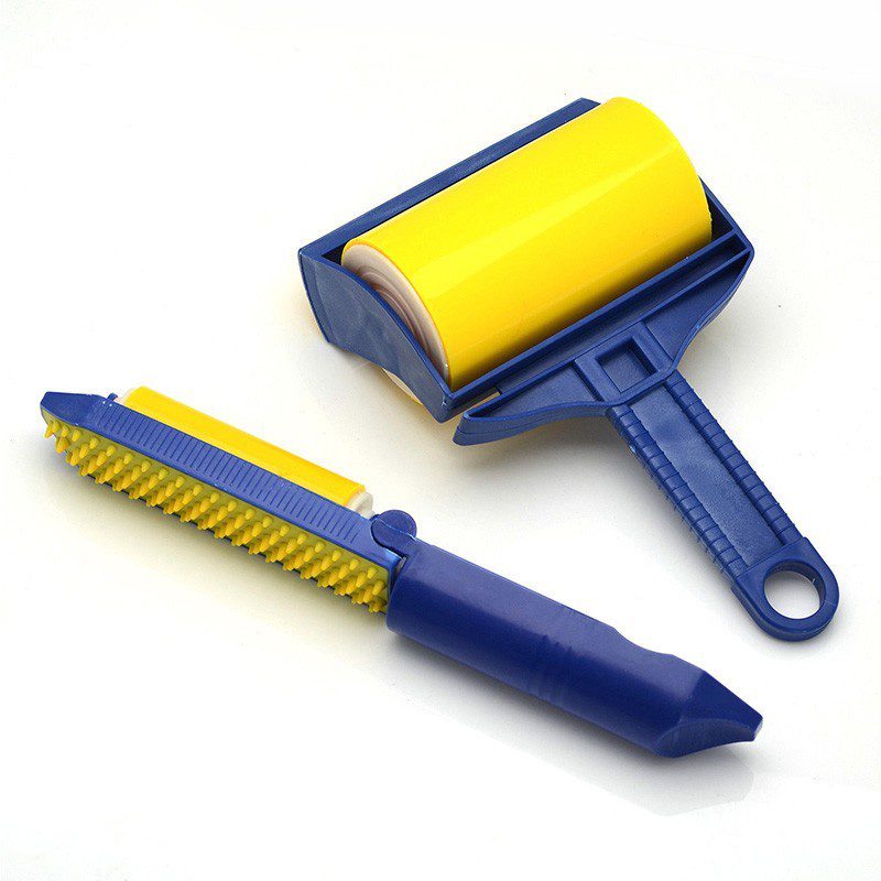 Rodillo Sticky Roller Quita Pelo Mascotas Residuos + Mini Rodillo Portable Ref. NA-389