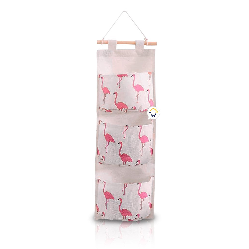 Bolsa Organizadora Colgante 3 Bolsillos Multiusos MD303