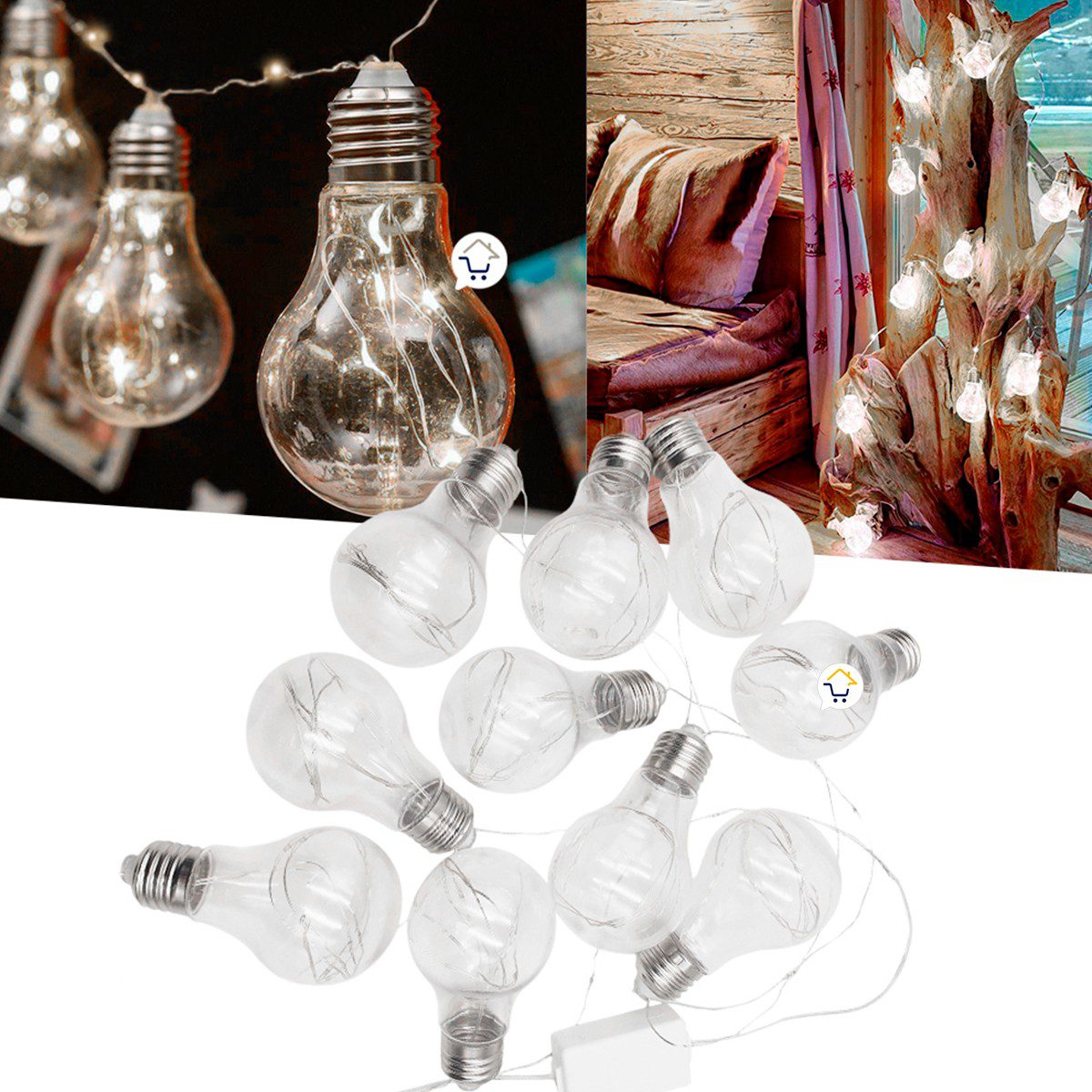 Bombillos Decoración Navidad Micro Led Luces Bajo Consumo 041