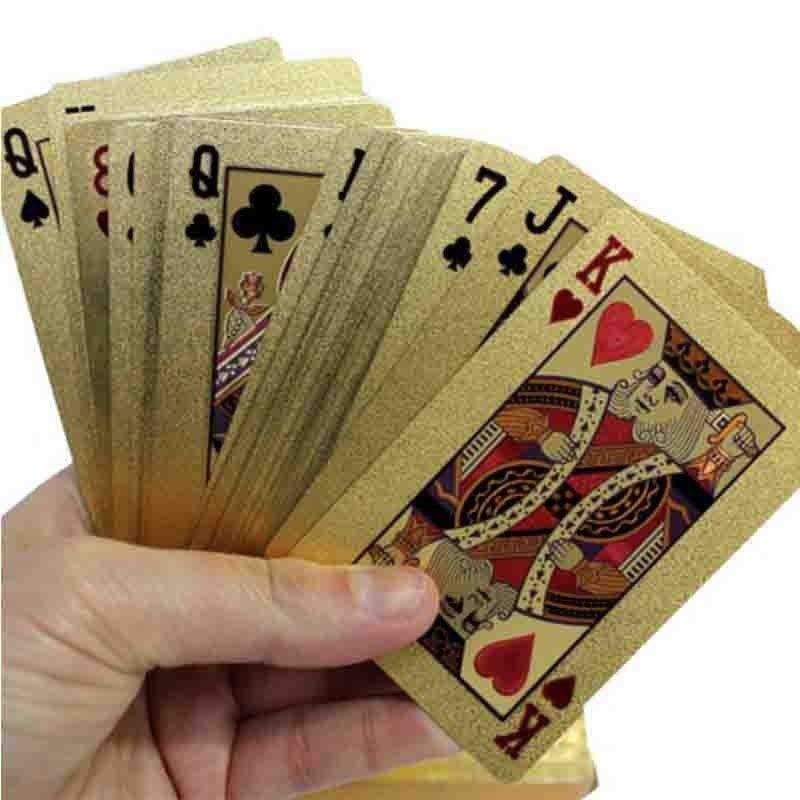 Cartas Remis Baraja metalizadas Poker Naipe Flexible 8077