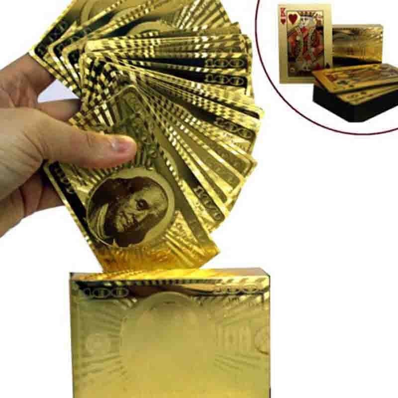 Cartas Remis Baraja metalizadas Poker Naipe Flexible 8077