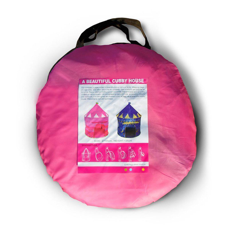 Castillo Princesas Grande Portable Carpa Armable Completo Fácil Rápido y Ligero