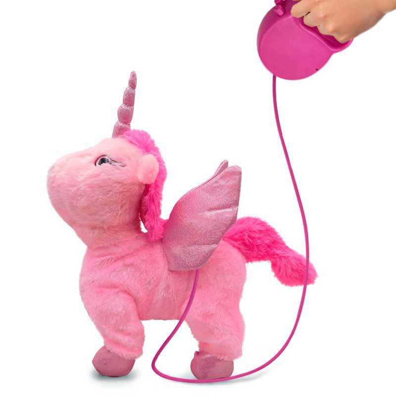 Unicornio Peluche Control Remoto Sonidos Y Movimiento MG010