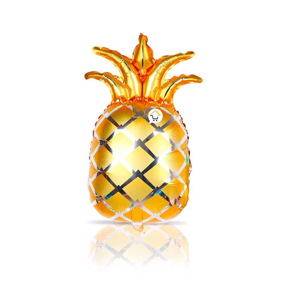 Globos Metalizados Piña Feliz Cumpleaños Fiesta OE237