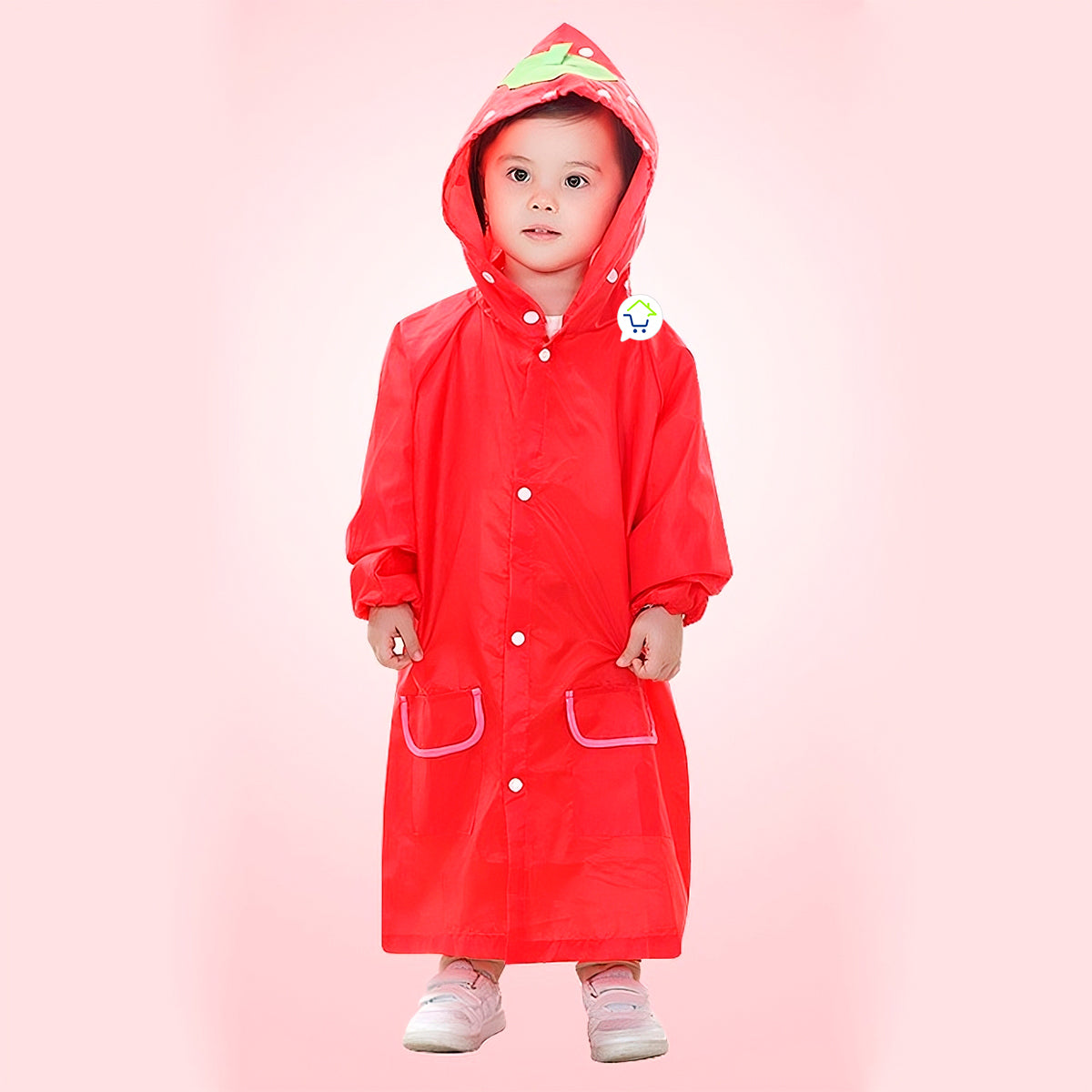 Impermeable Infantil Capucha Animales Abrigo Protección Lluvia CA228