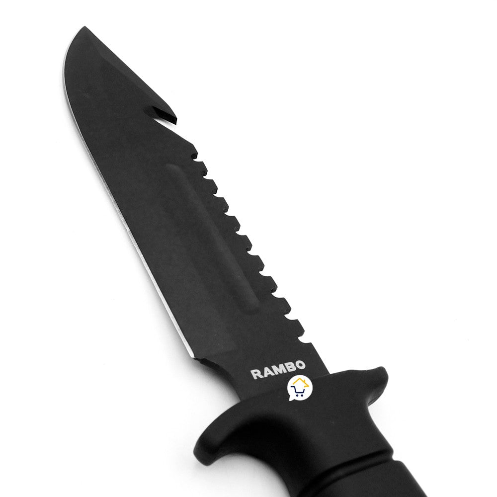 Cuchillo Táctico Camping Supervivencia Pesca Rambo NA287