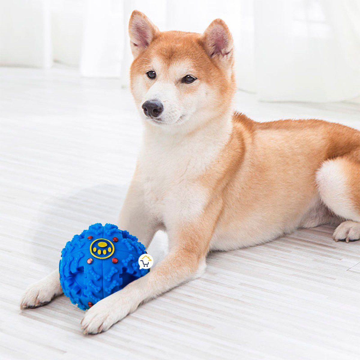 Pelota Dura Yogo Yogo Juguete Perros Sonido Dispensadora Golosinas RF HEC