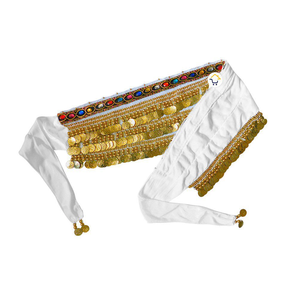 Caderin Cinturon Danza Arabe Fajin Monedas Lentejuelas Falda AF900