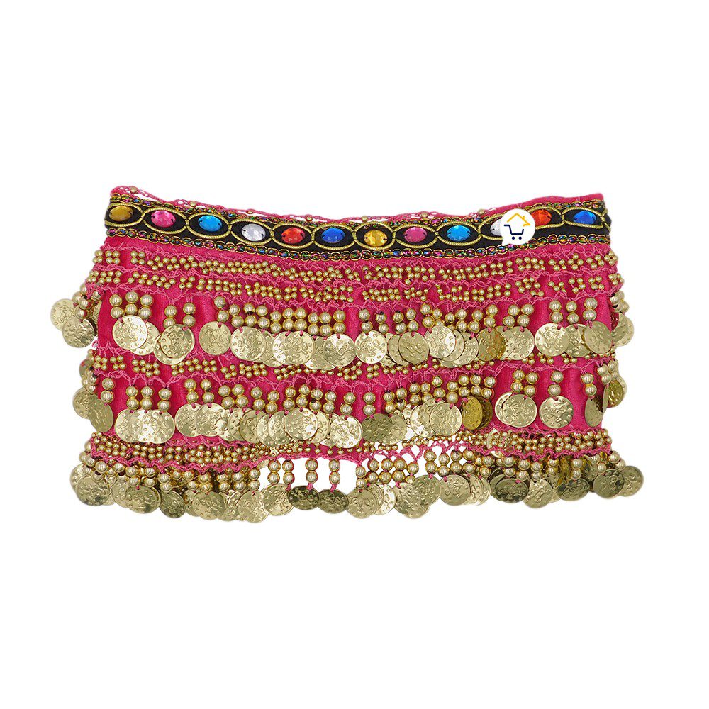 Caderin Cinturon Danza Arabe Fajin Monedas Lentejuelas Falda AF900