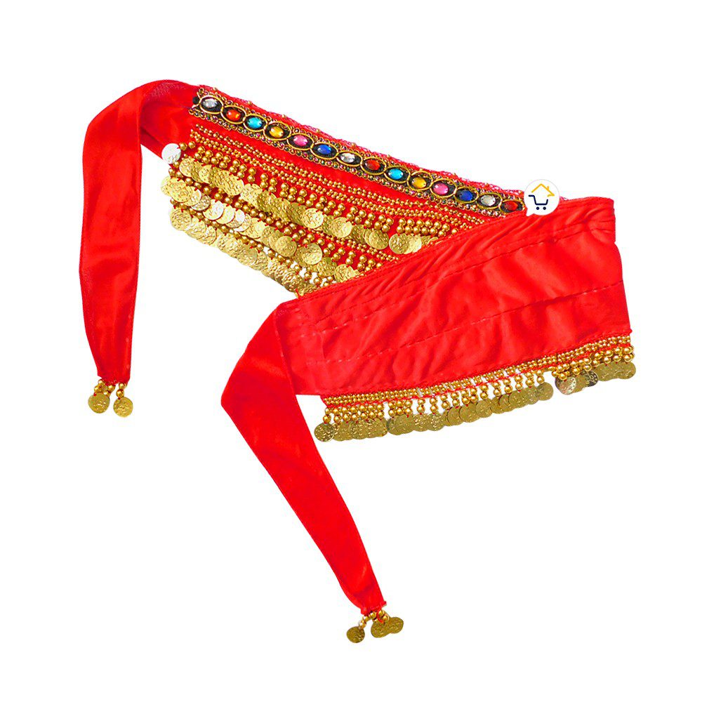 Caderin Cinturon Danza Arabe Fajin Monedas Lentejuelas Falda AF900