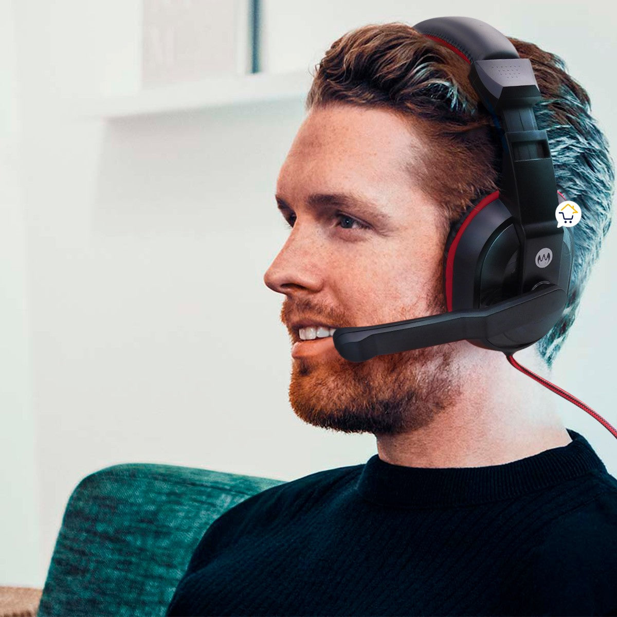 Audífonos Gamer Sonido 360 Diademas Micrófono GM001