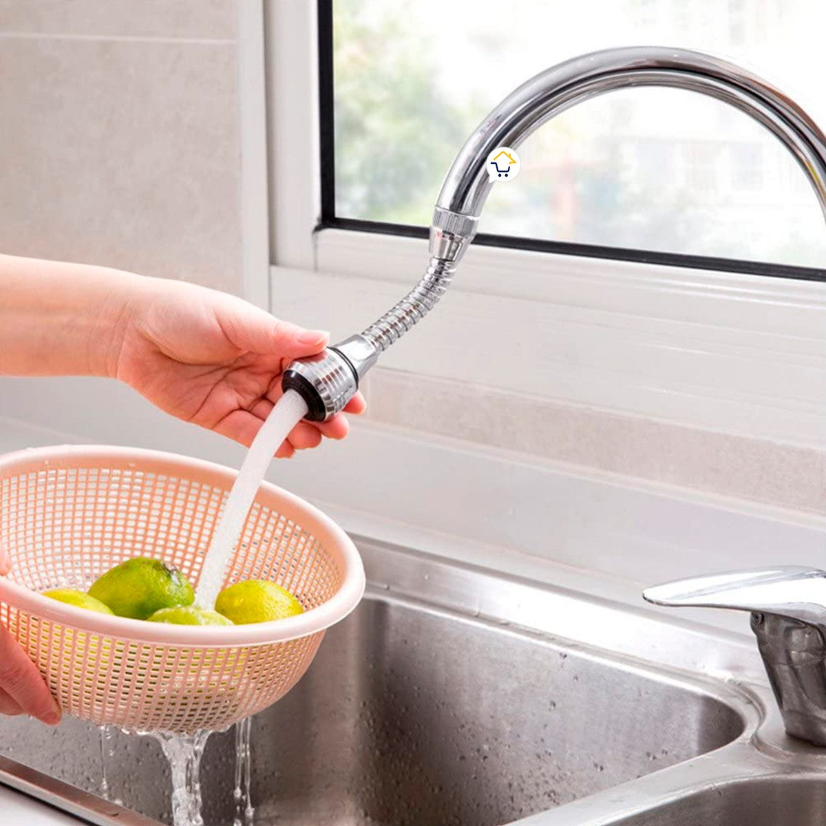 Grifo Ahorrador Agua Flexible Ecualizable Universal 628010
