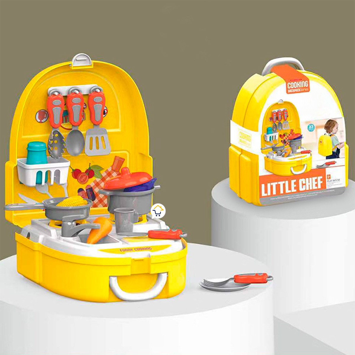 Juego de Cocina Maletín Little Chef