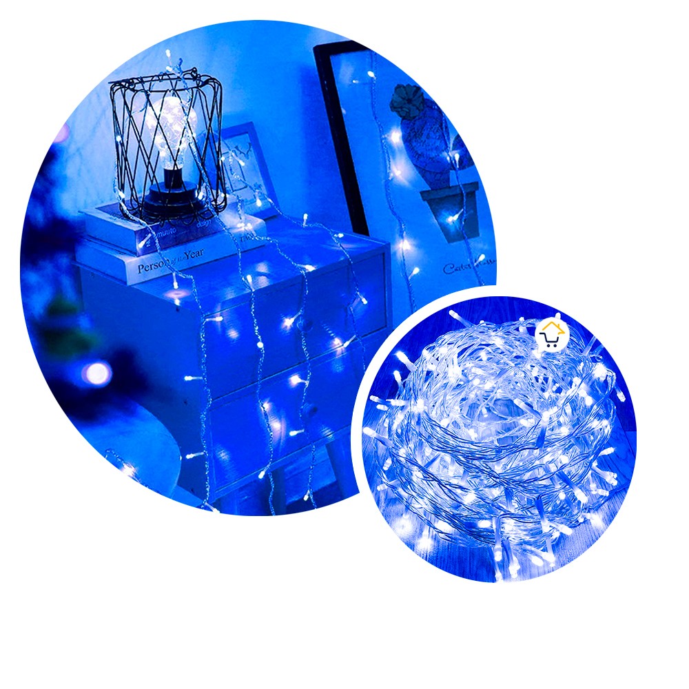 Extensión Luz LED Lineal 400 Luces 24m Cable Transparente 1492