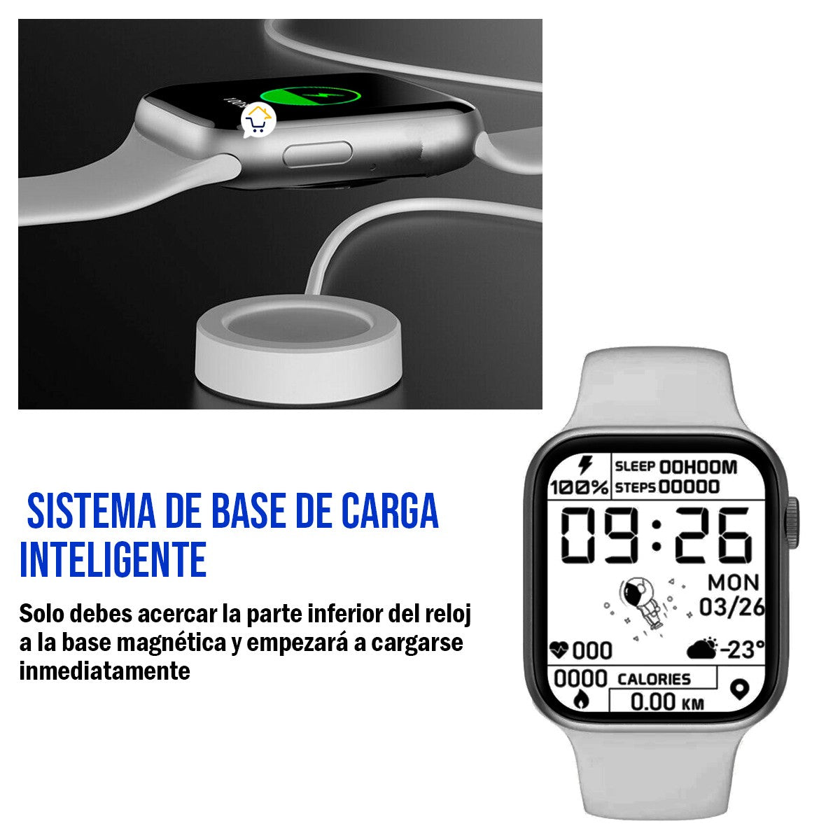 Reloj Inteligente Smartwatch Serie 6 Bluetooth Android iPhone HW22