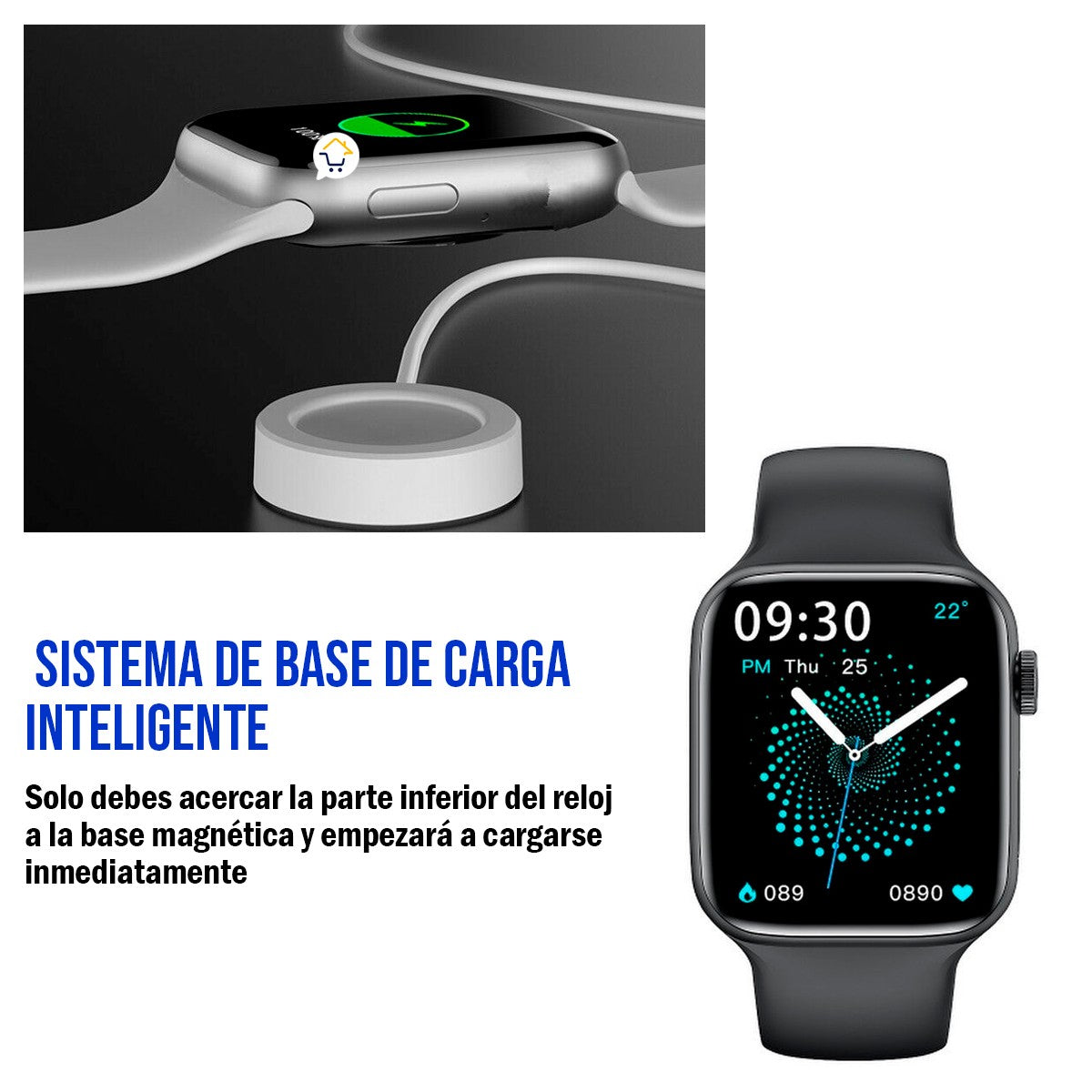 Reloj Inteligente Smartwatch Serie 6 Bluetooth Android iPhone HW22