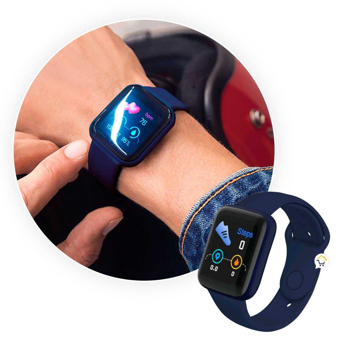 Reloj Inteligente Smartwatch Y68 Bluetooth Android iPhone Y68