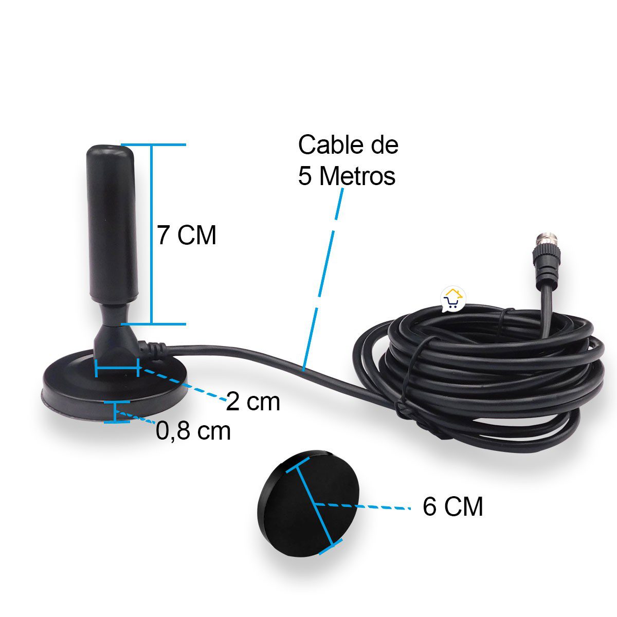 Antena Digital HDTV Terrestre Interior MN3010