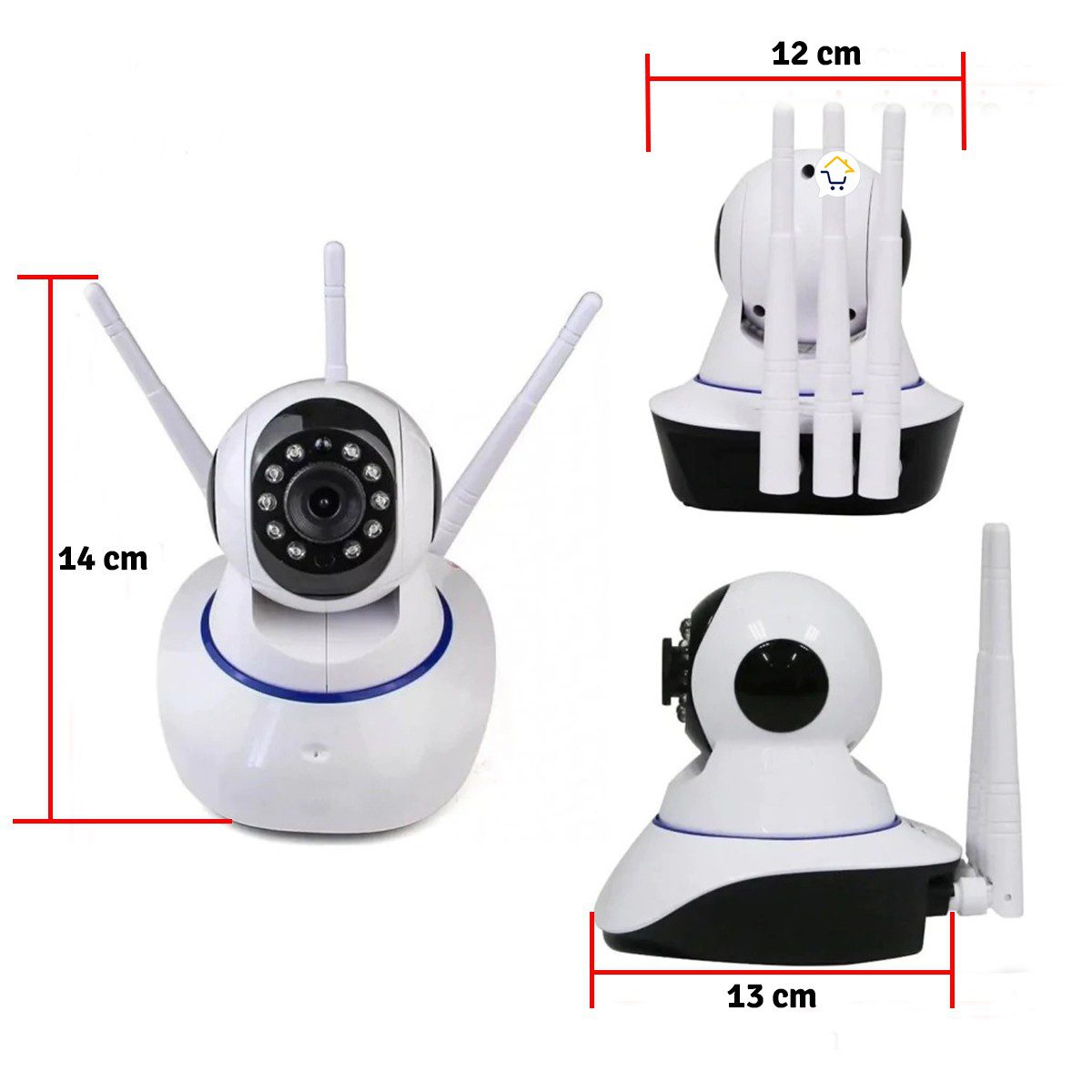 Cámara De Seguridad Wifi Inalámbrica Cuarto  OMC5S