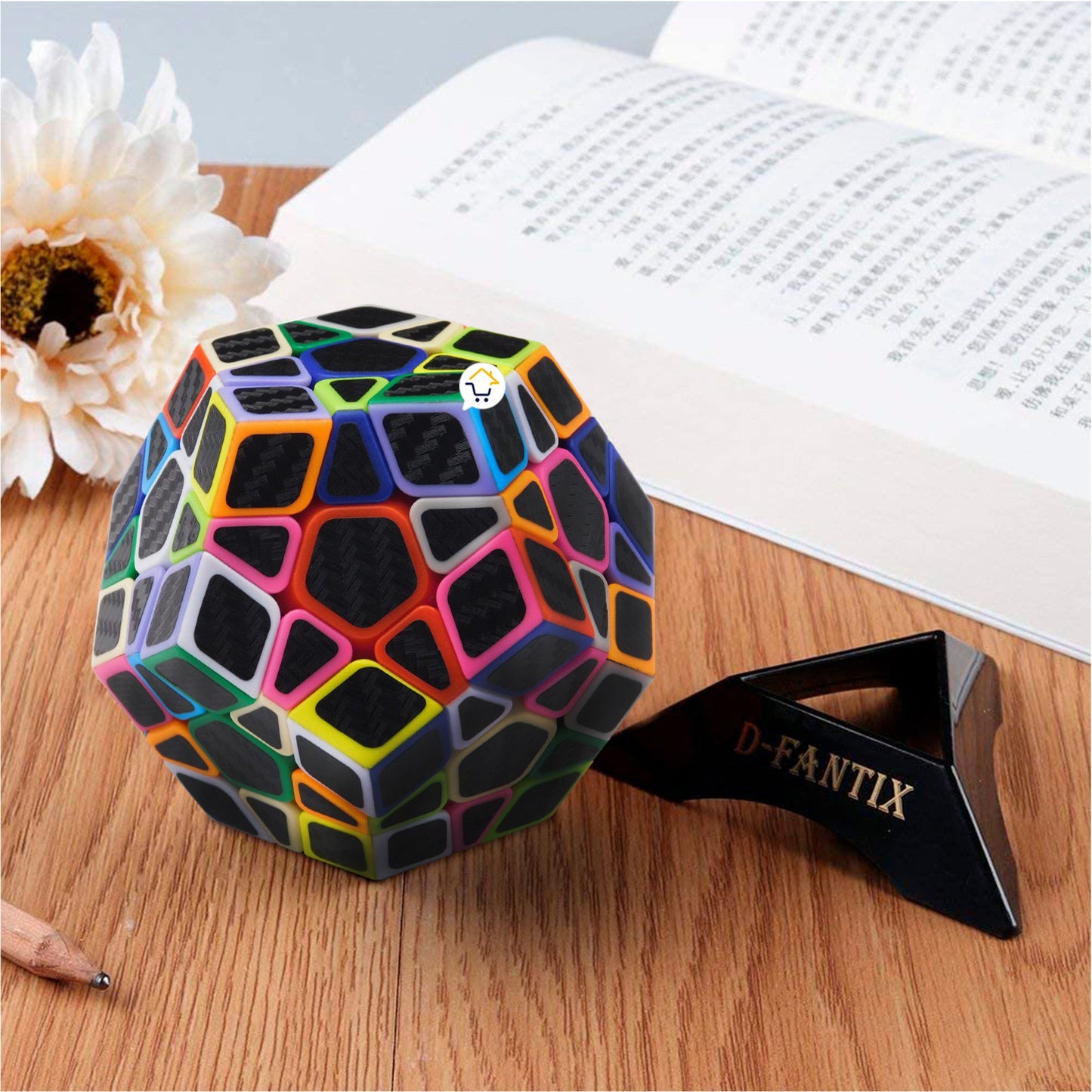 Cubo Rubik Dodecaedro Rompecabezas Mágico 12 Caras 596