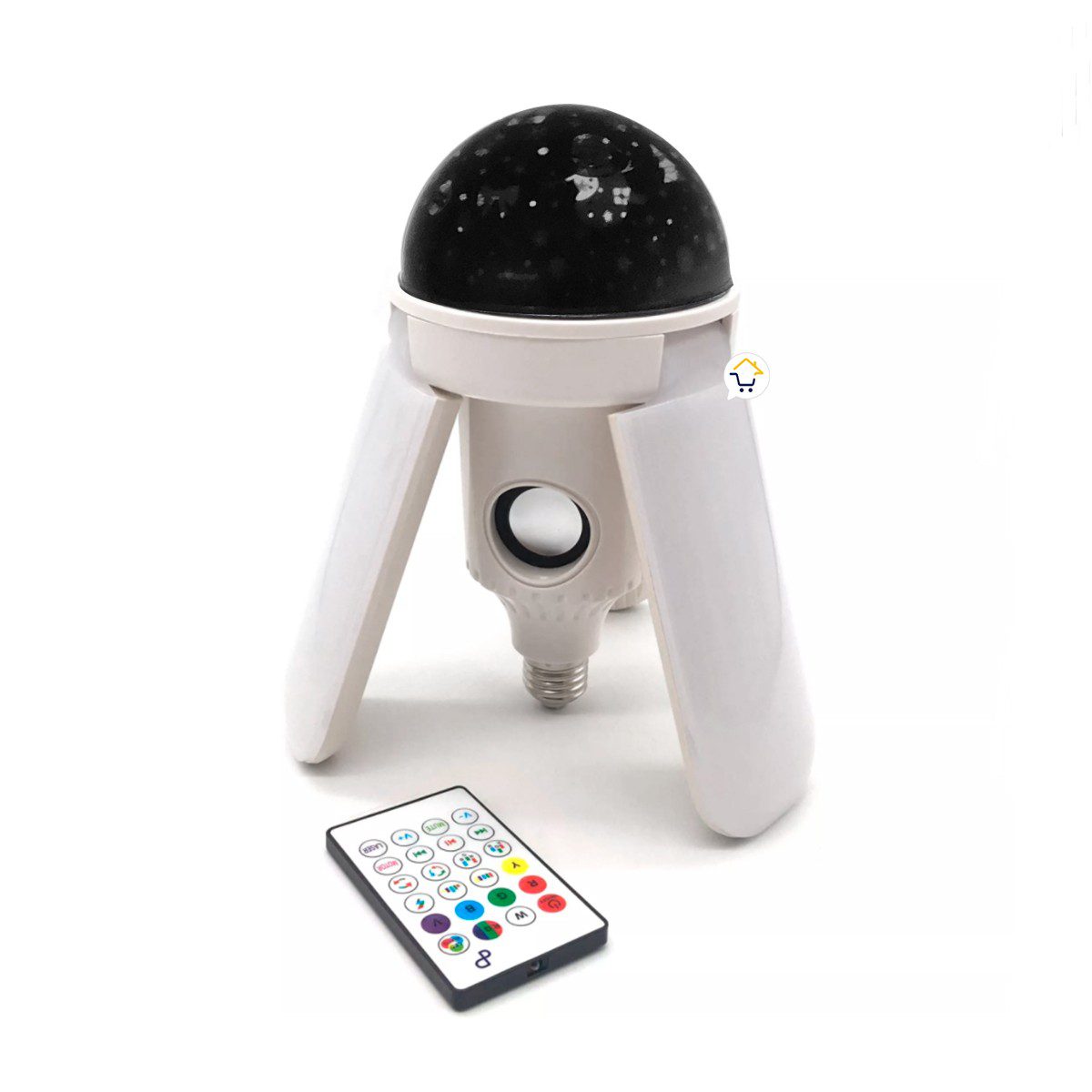 Bombillo Parlante Lámpara Led RGB Bluetooth Control Remoto CRD