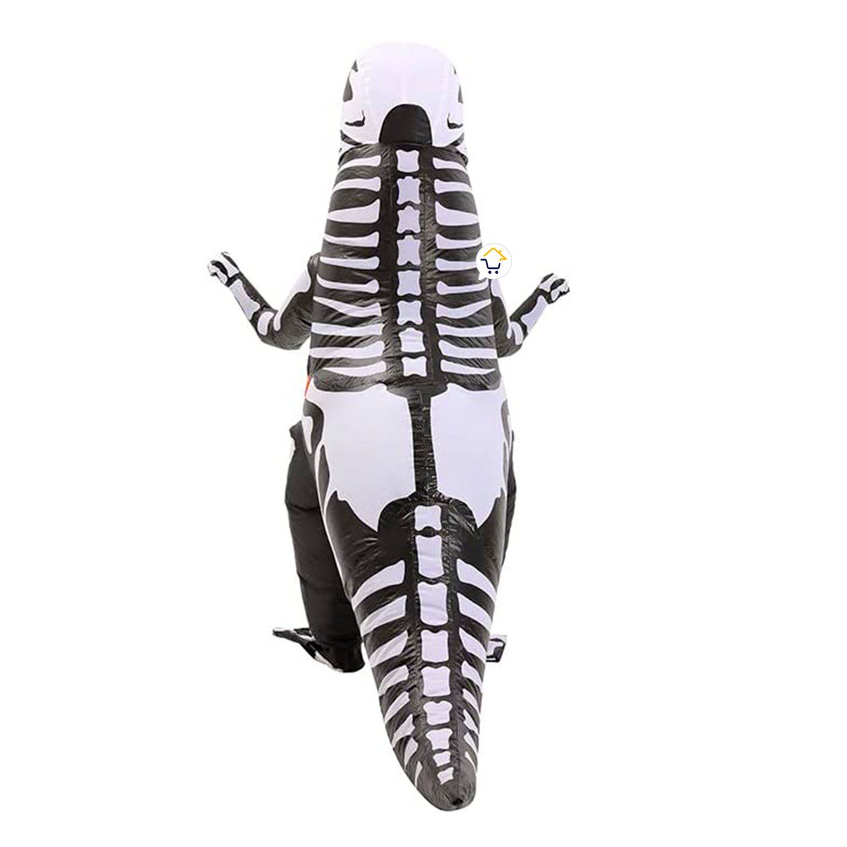 Disfraz Dinosaurio Esqueleto Gigante Inflable Adulto DNHUESO