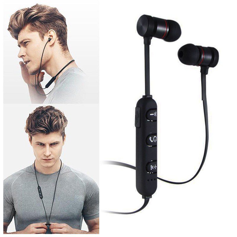 Audífonos Deportivos Bluetooth Magnéticos Manos Libres RF M9