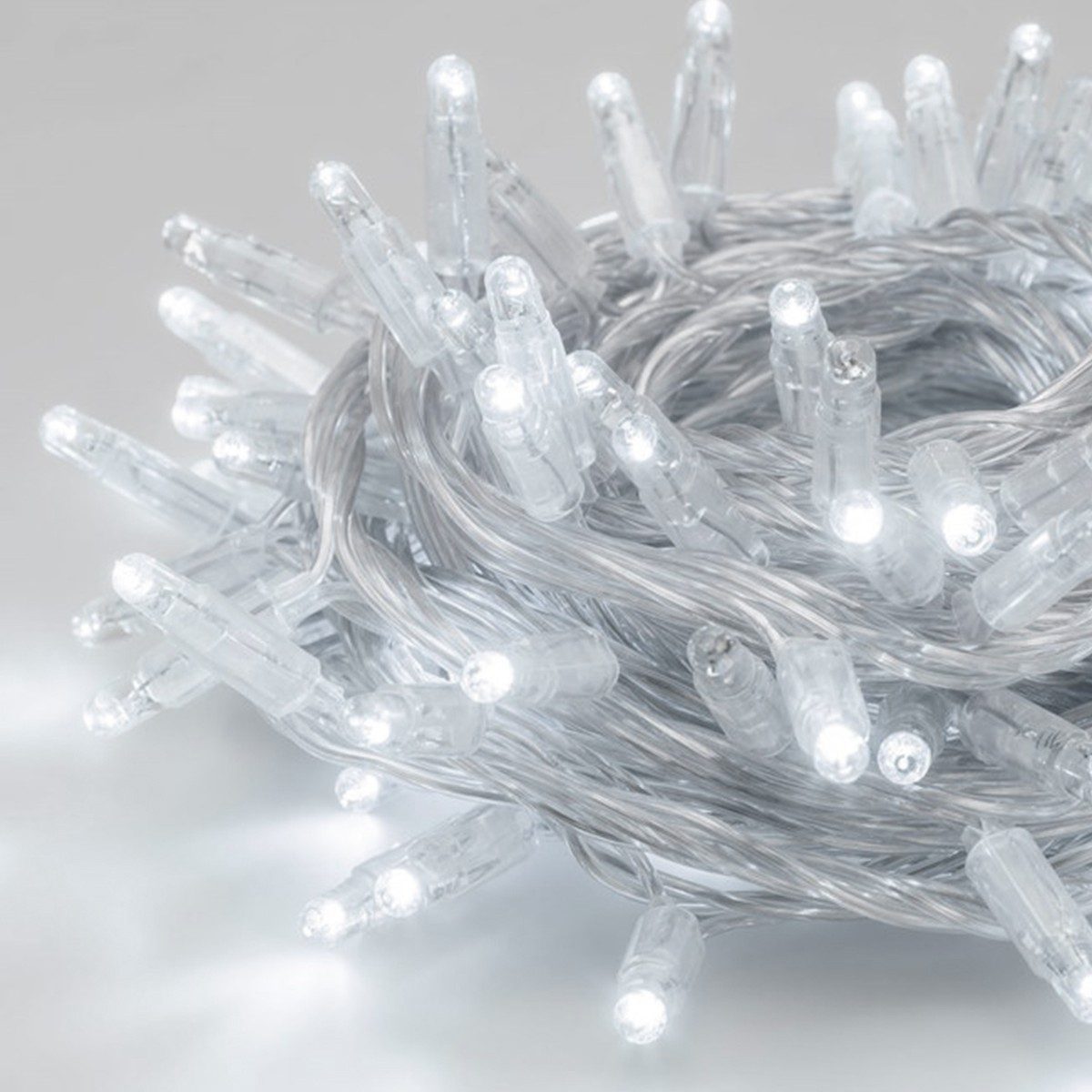 Extensión Luz LED Lineal 100 Luces 6 M. Navidad Cálida 1420