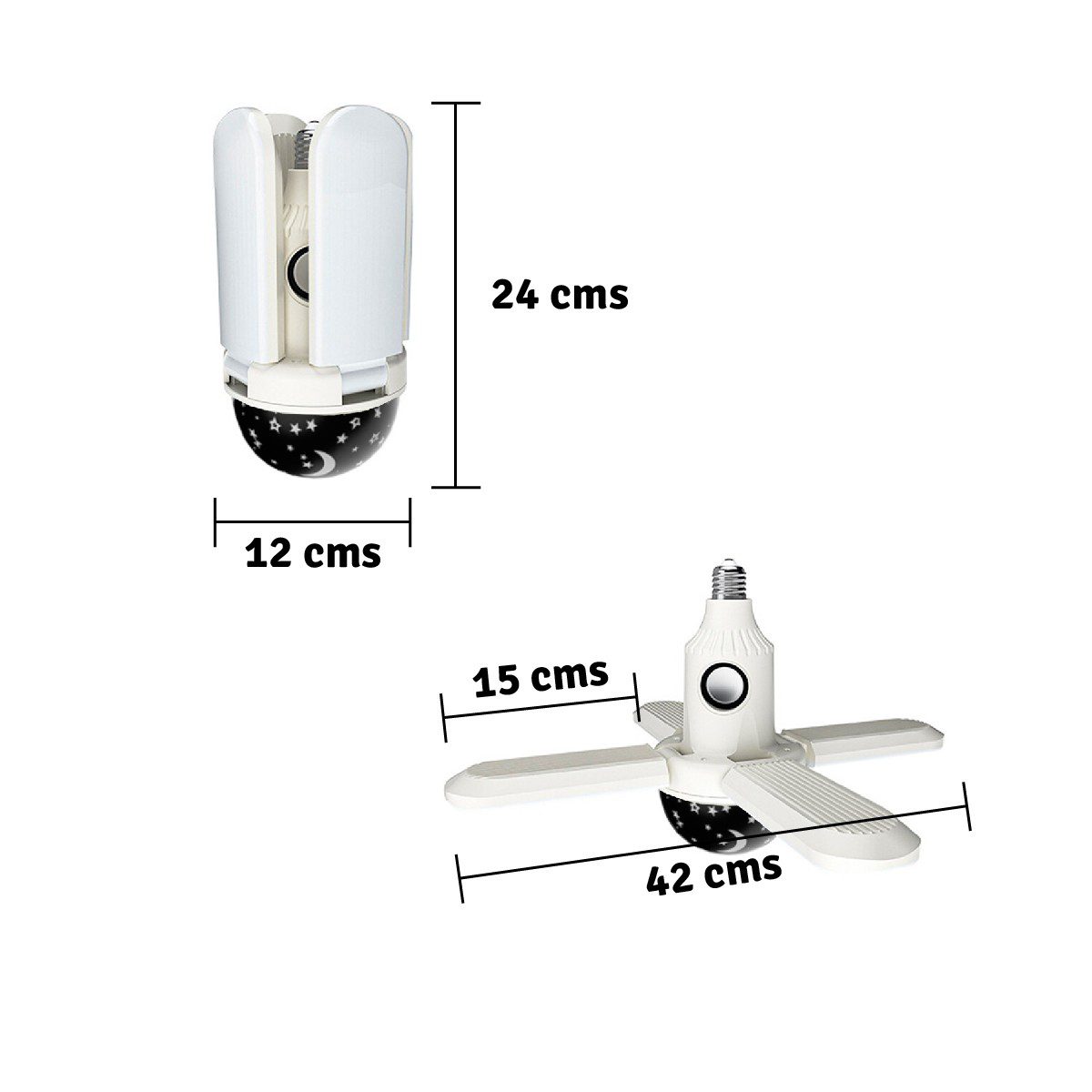 Bombillo Parlante Lámpara Led RGB Bluetooth Control Remoto CRD-Y50W