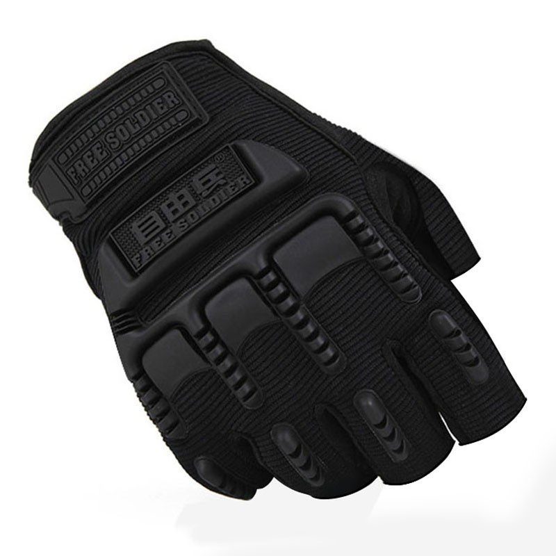 Guantes Medio Dedo Moto Tácticos Antideslizantes Mechanix AE234