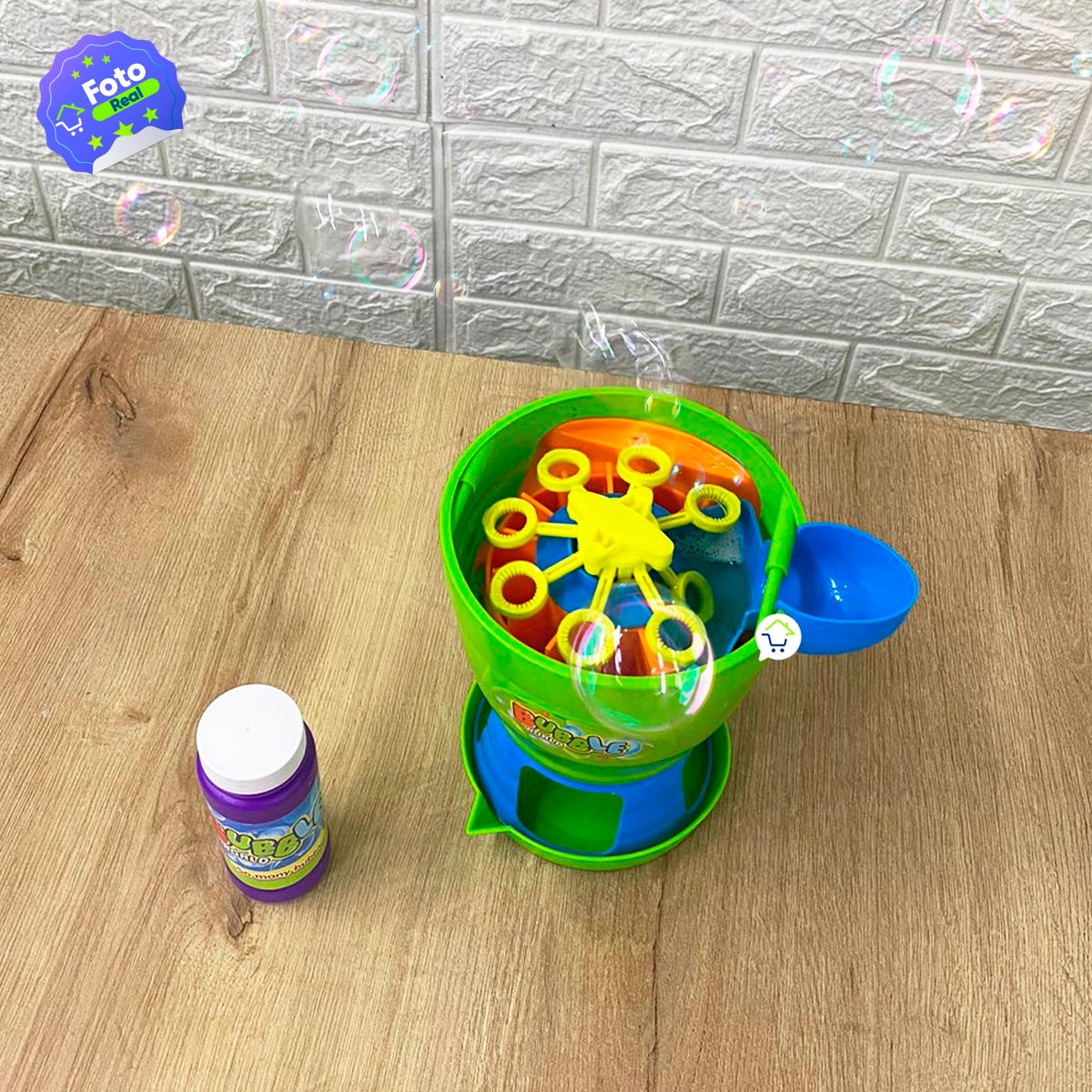 Súper Máquina De Burbujas Juguete Eléctrico Jabón Infantil 007
