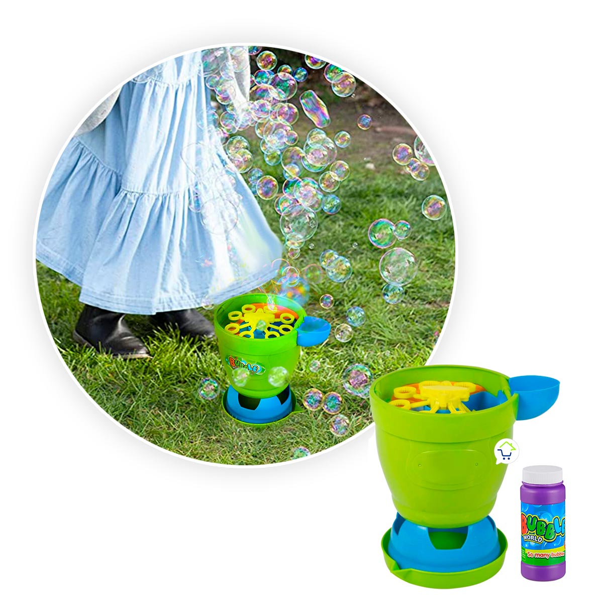 Súper Máquina De Burbujas Juguete Eléctrico Jabón Infantil 007