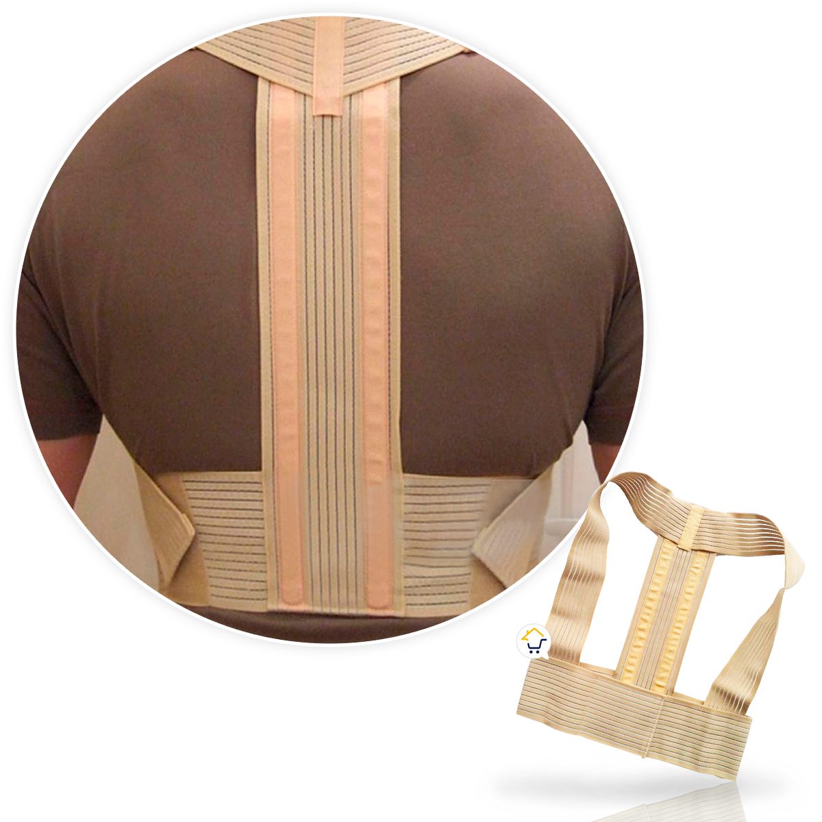 Corrector Postura Power Magnetic Relaja Espalda Unisex