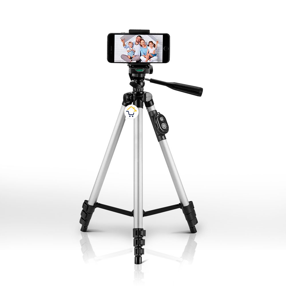 Trípode Soporte Celular Cámara Fotos Control Remoto 3888