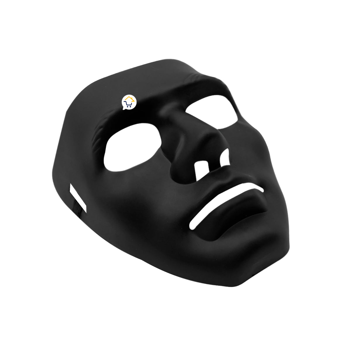 Máscara Asesino Sin Rostro Halloween Sin Expresión Mimo Disfraz AF69
