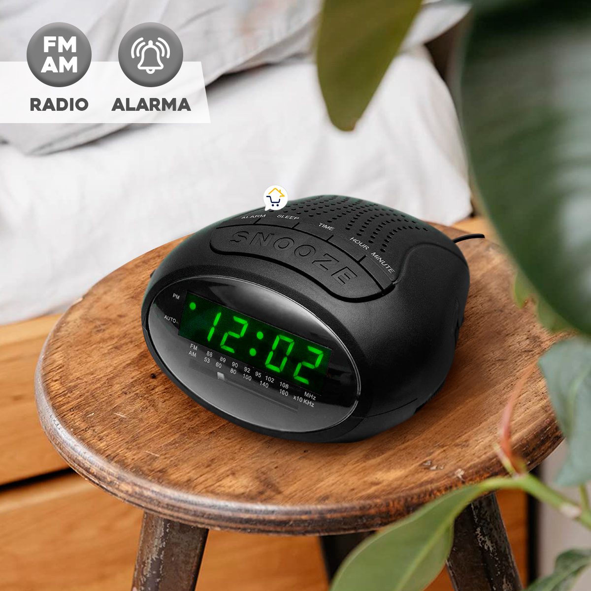 Radio Reloj Reloj Despertador Digital Falabella Reloj Proyector