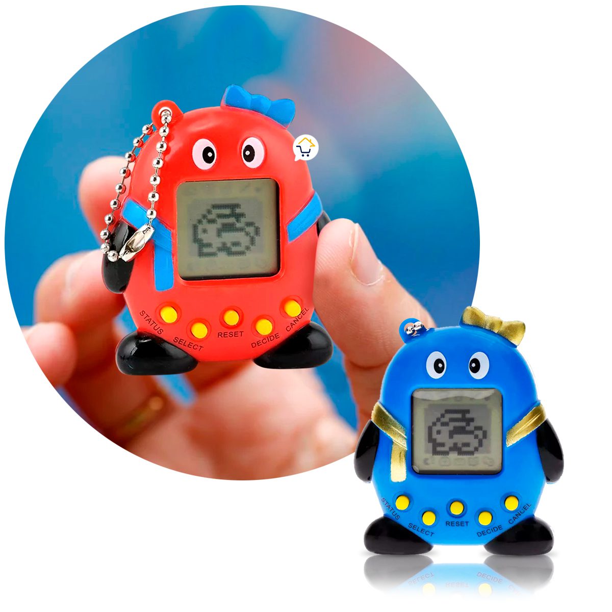 Tamagochi 49 Mascotas Virtuales Llavero Juguete Niños JD138
