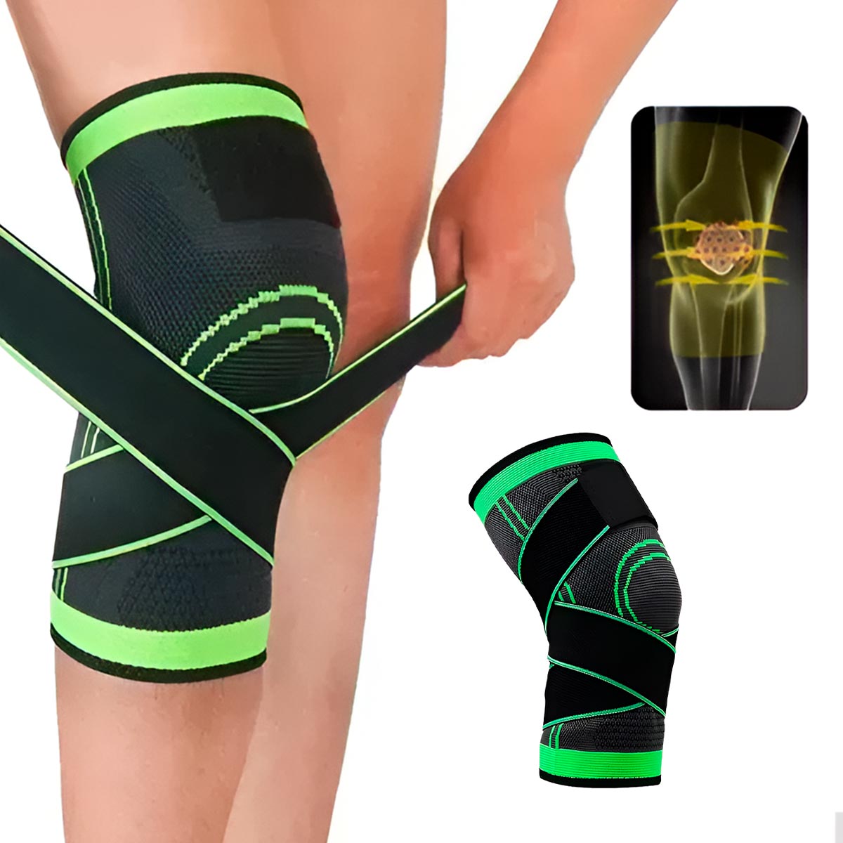 Rodillera Compresión Deportiva Ortopédica Protección Rodilla ND-056 – Cómpralo en casa