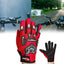 Guantes Moto Ciclismo Livianos Protección Nudillos Antideslizantes A02