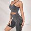 Conjunto Deportivo Mujer Short + Crop Top Push Up Gym Yoga Casual CDL02