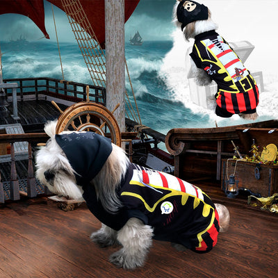 Disfraz Perro Gato Mascotas Pirata Halloween GD01PIR